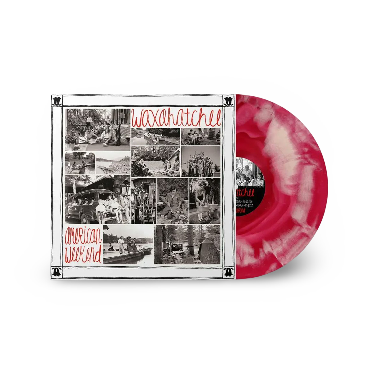 Waxahatchee: American Weekend Vinyl LP (Red / White Swirl)