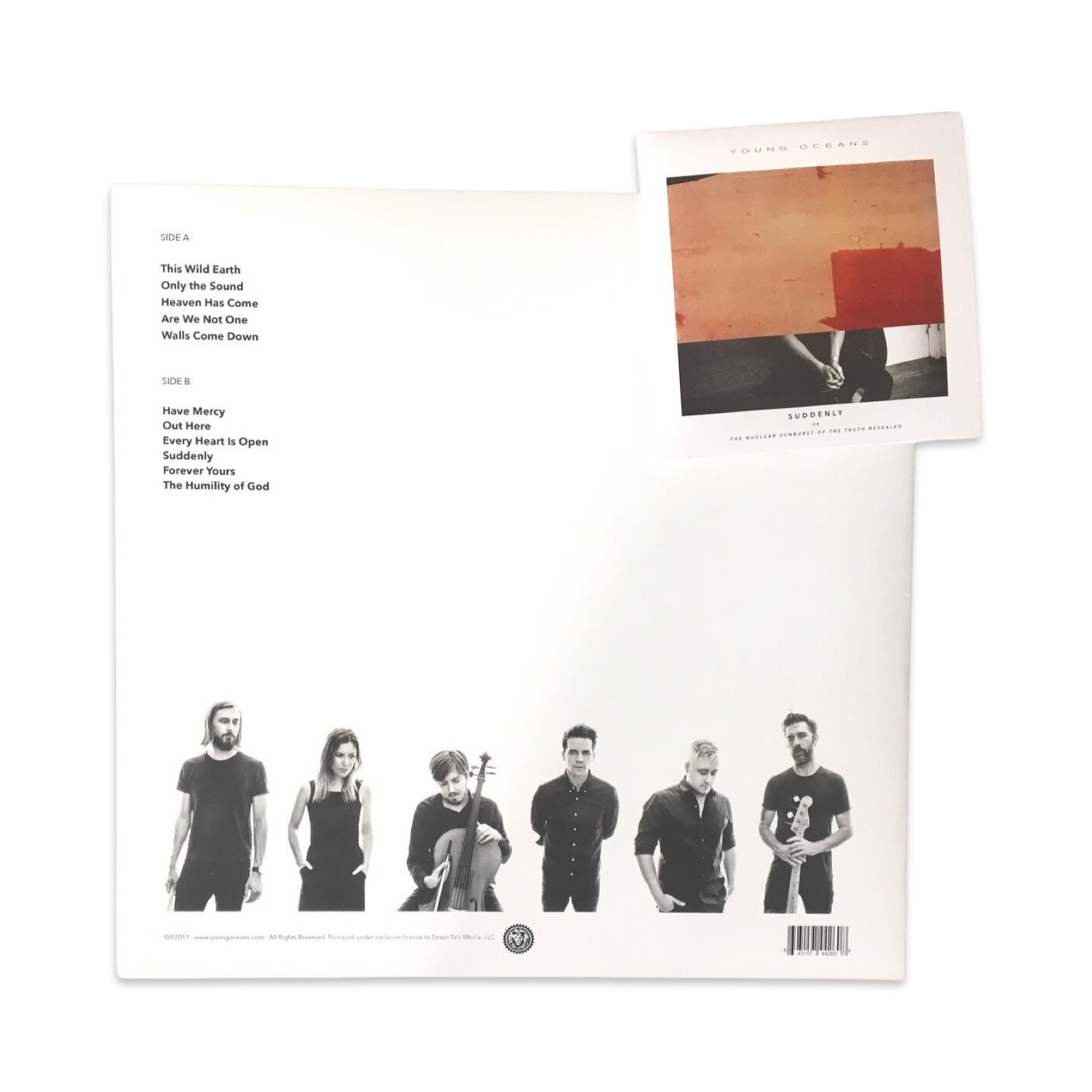 Young Oceans: Suddenly Vinyl LP