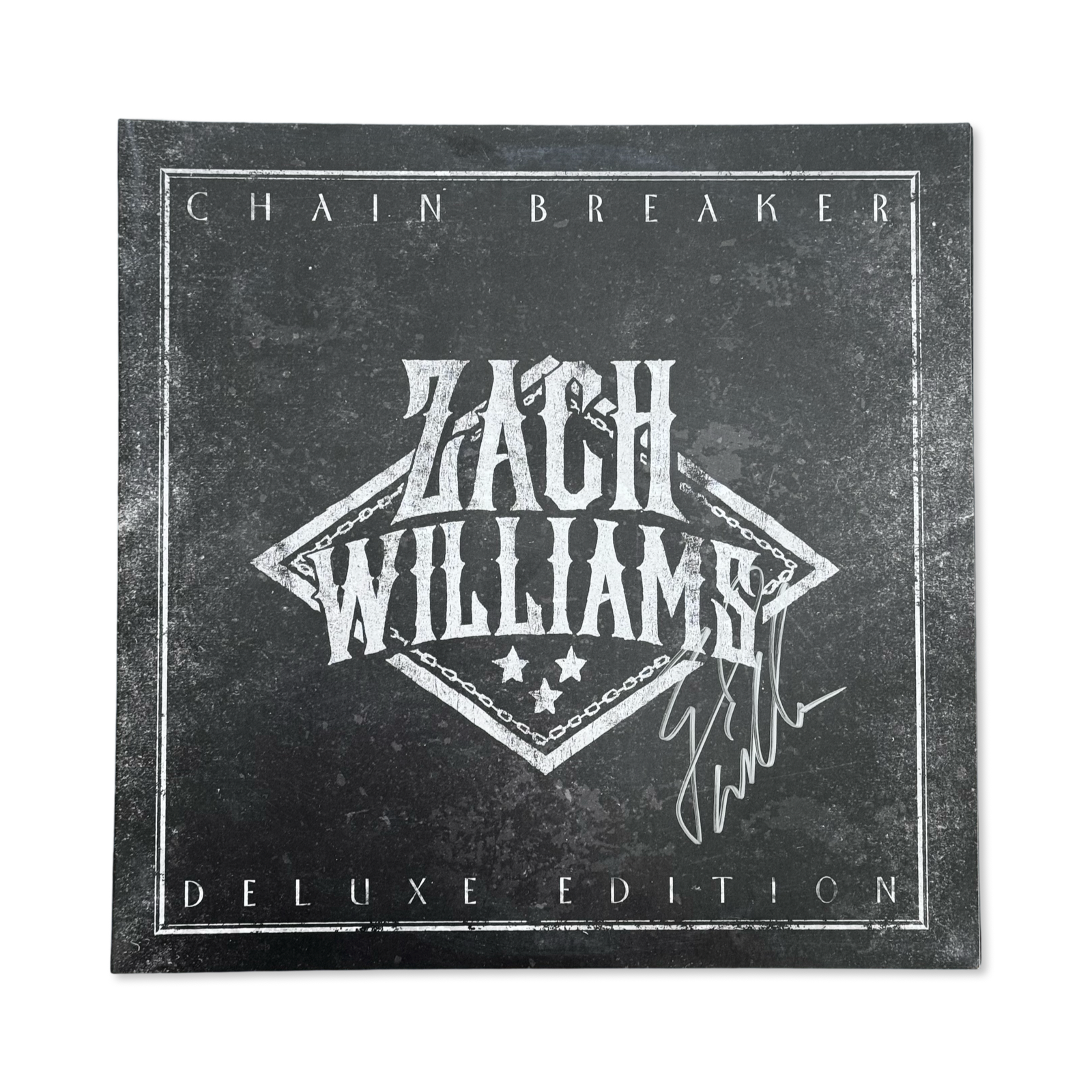Zach Williams: Chain Breaker Deluxe Edition Vinyl LP (Autographed, Clear Smoke)