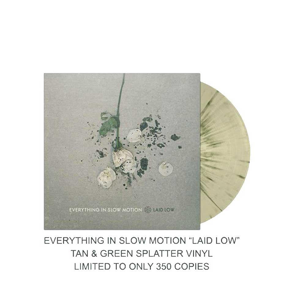 Everything In Slow Motion: Laid Low Vinyl LP (Tan & Green Splatter)