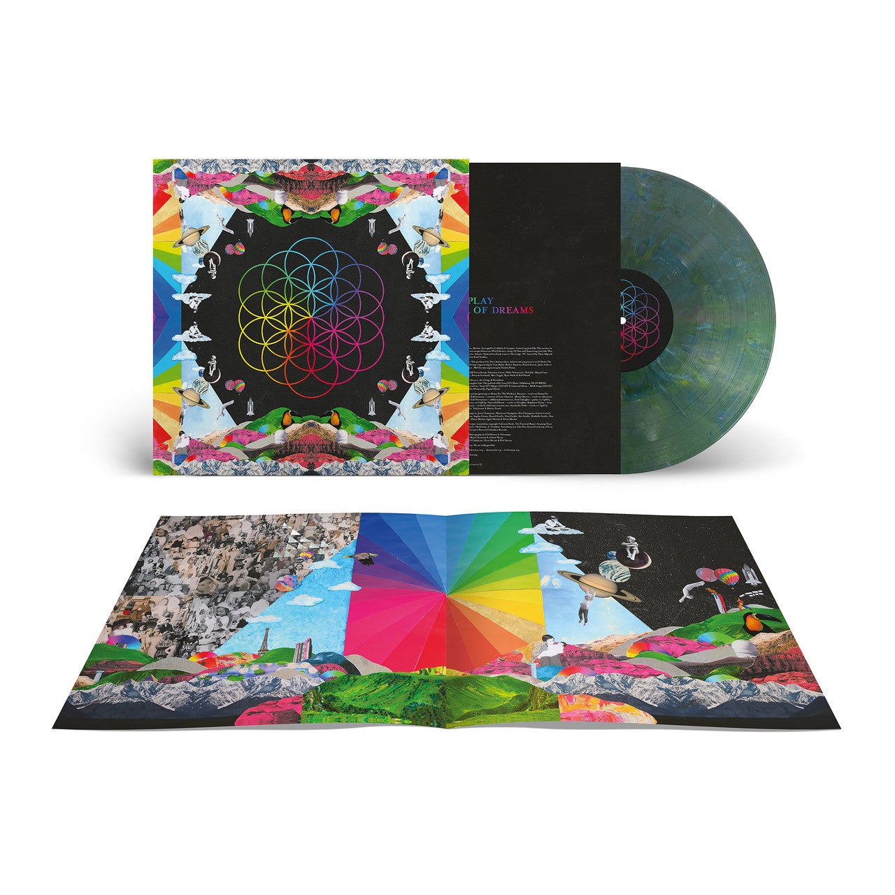 Coldplay: A Head Full Of Dreams Vinyl LP (Recycled Color)