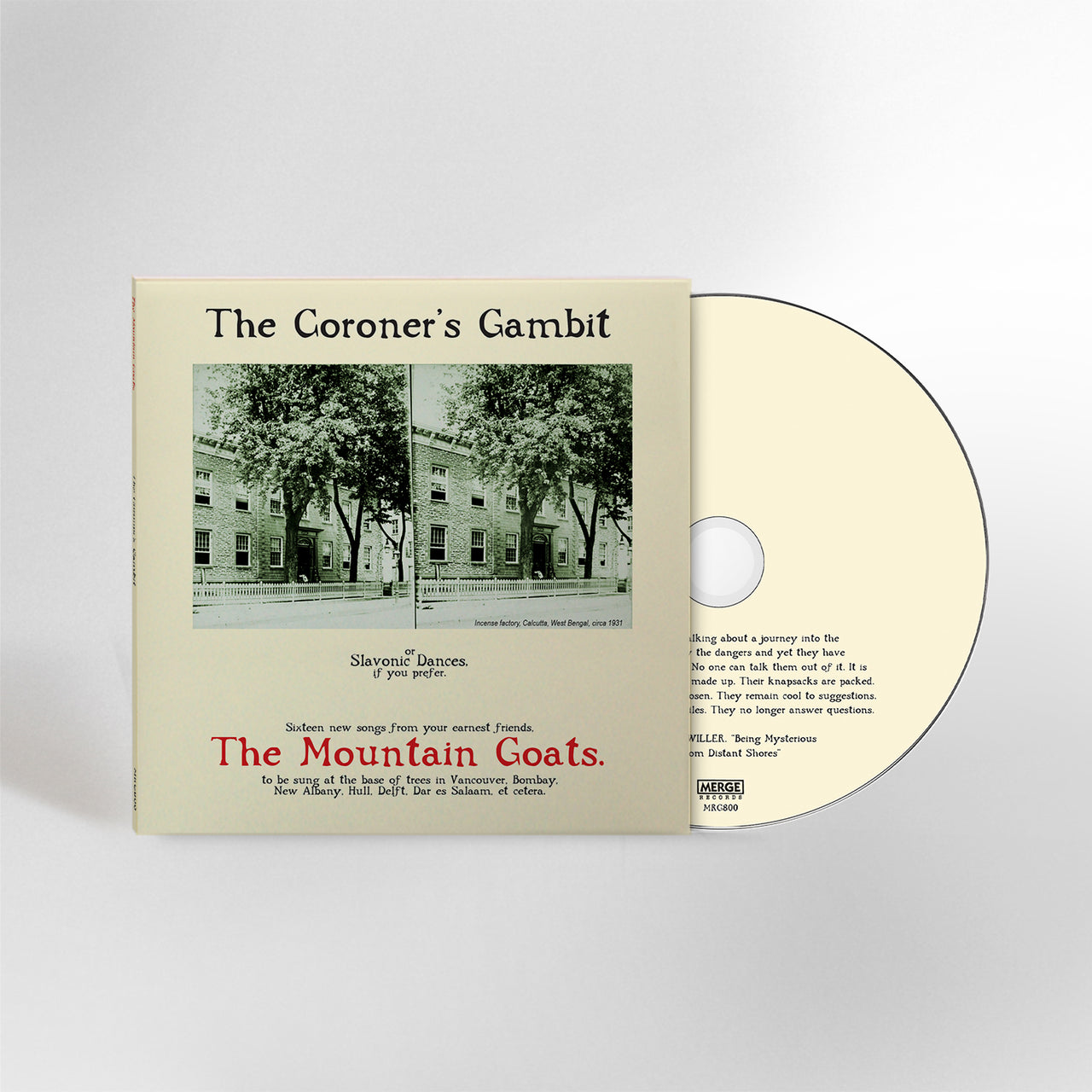 The Mountain Goats: The Coroner's Gambit CD