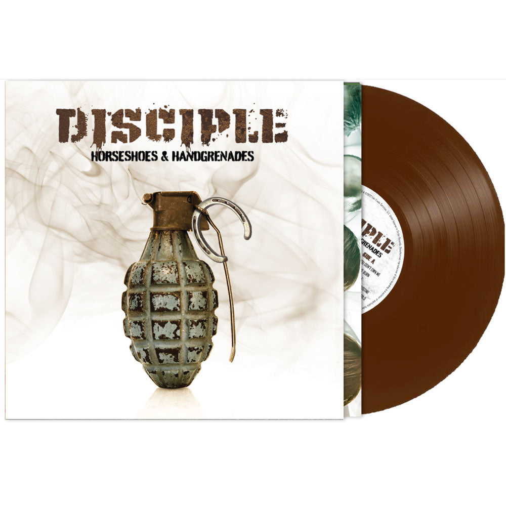 Disciple: Horseshoes and Handgrenades Vinyl LP (Shrapnel Brown)