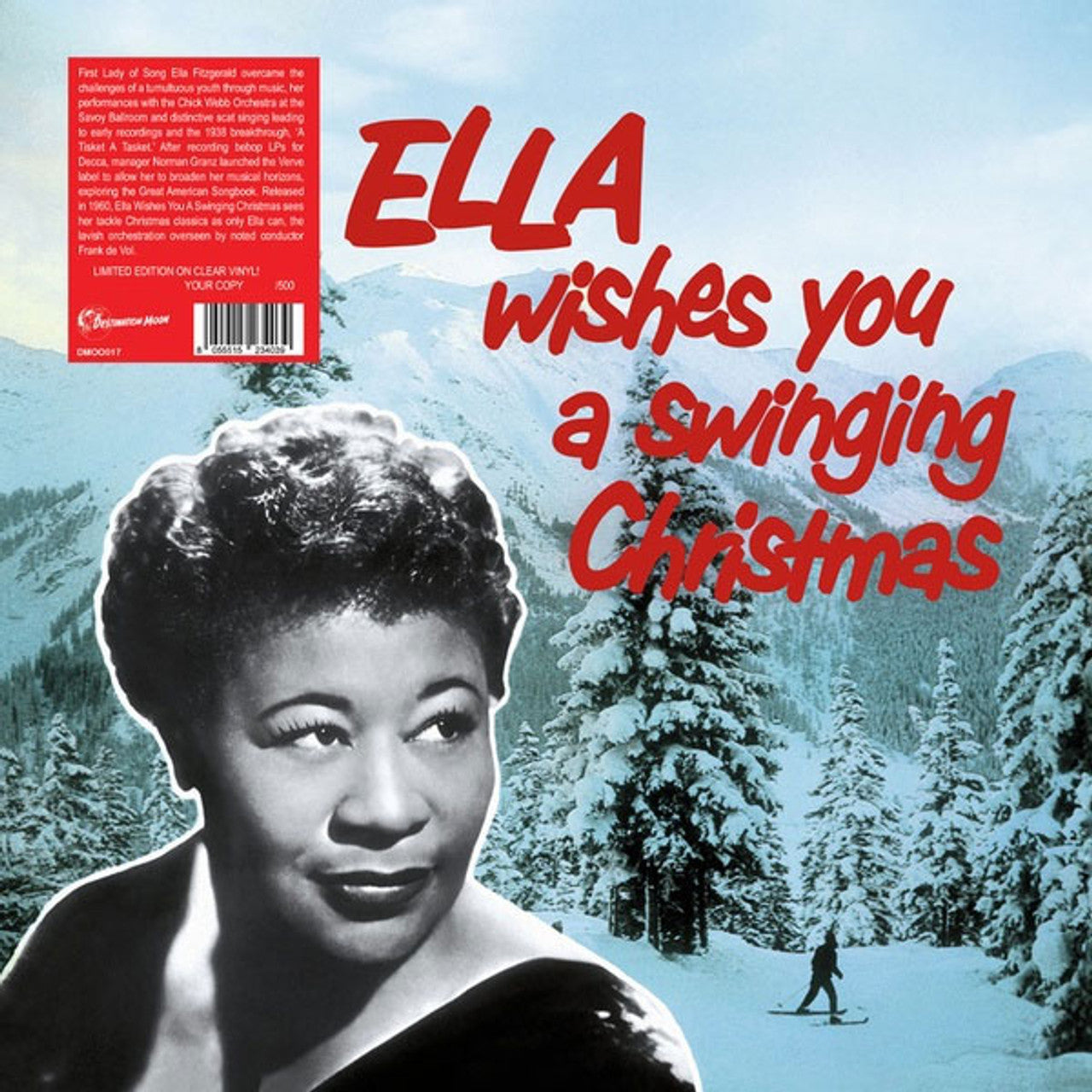 Ella Fitzgerald: Wishes You A Swinging Christmas Vinyl LP (Clear, Numbered)