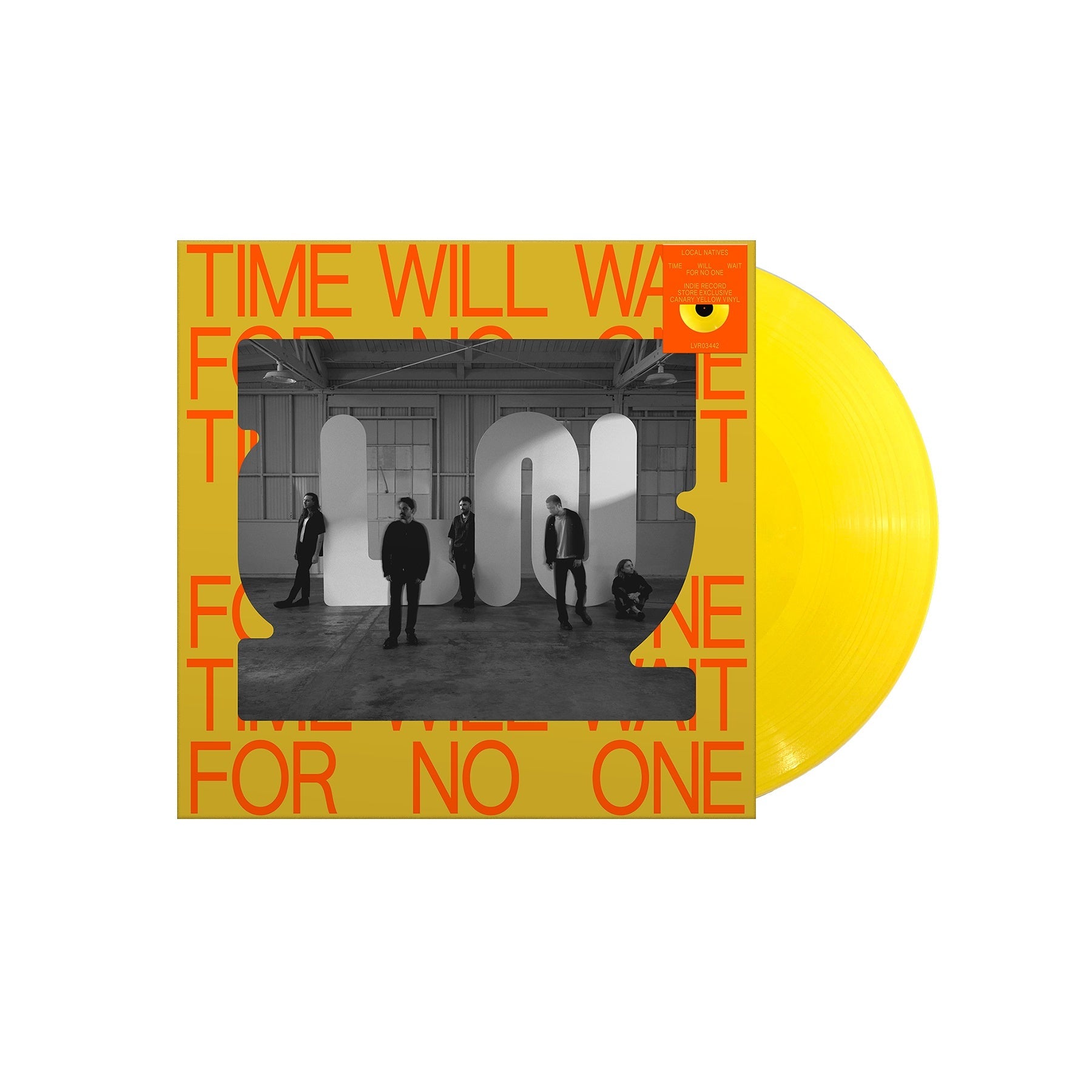 Local Natives: Time Will Wait For No One Vinyl LP (Yellow)