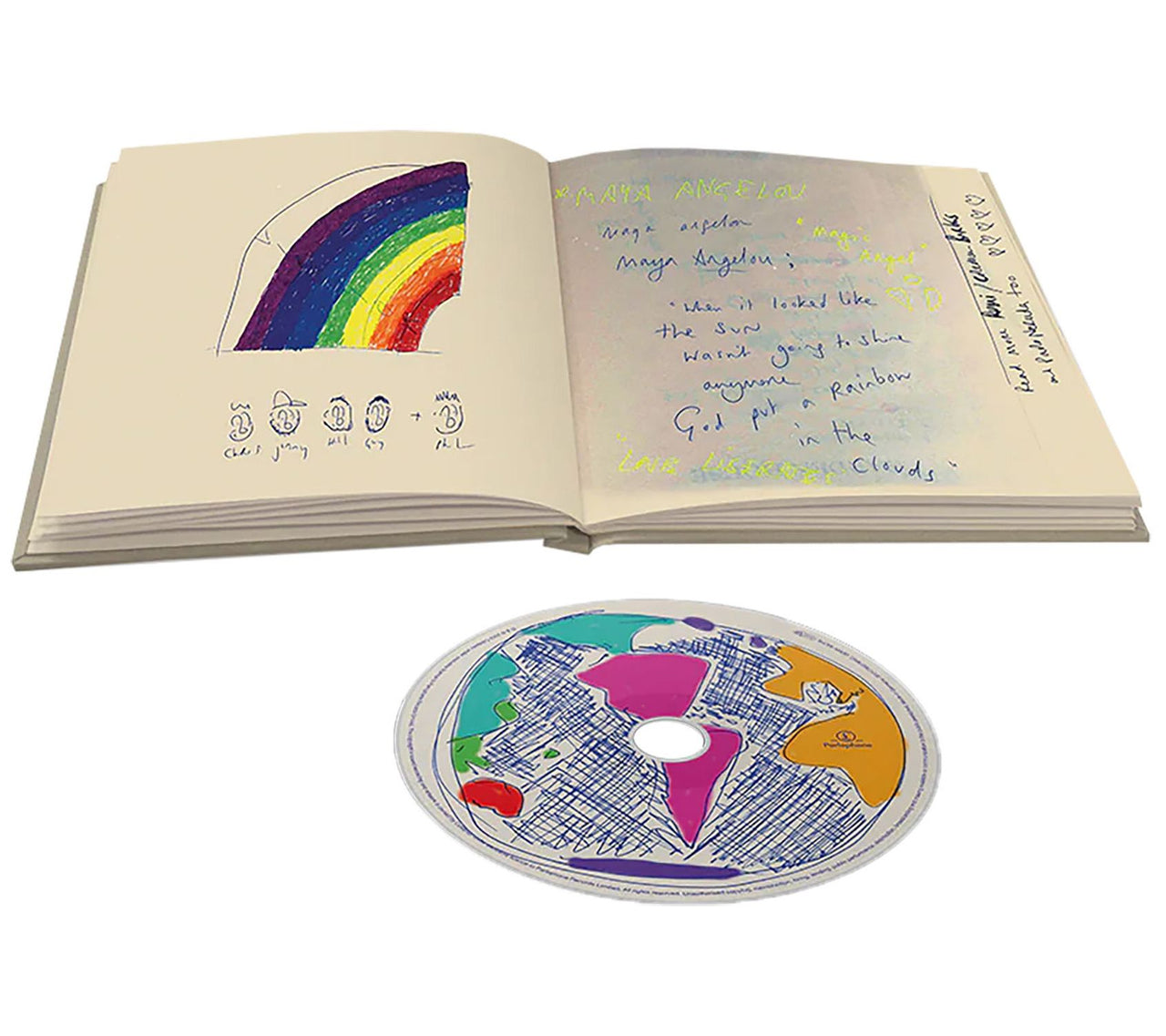 Coldplay: Moon Music CD (Notebook Edition)