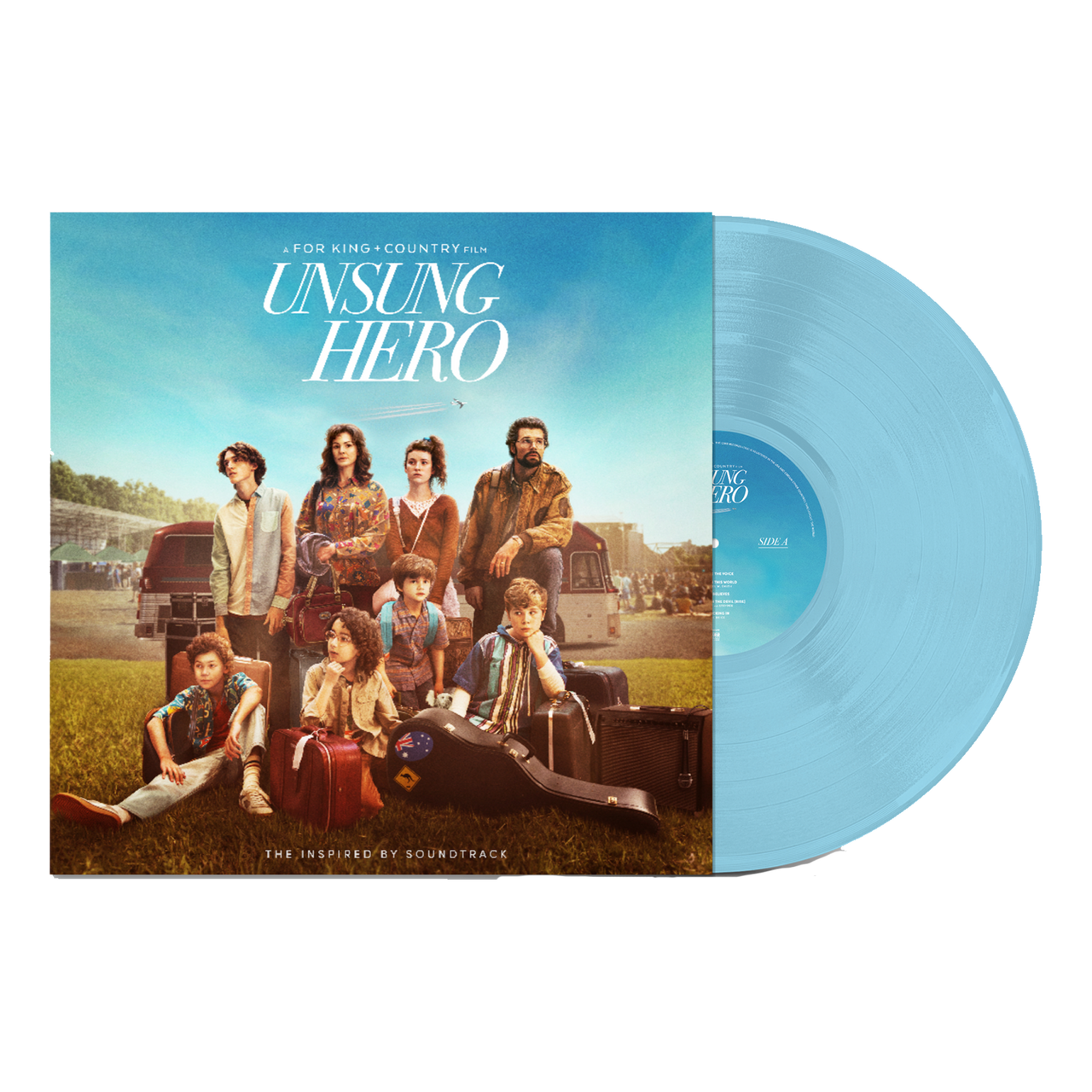 Unsung Hero: The Inspired By Soundtrack Vinyl LP (Blue)