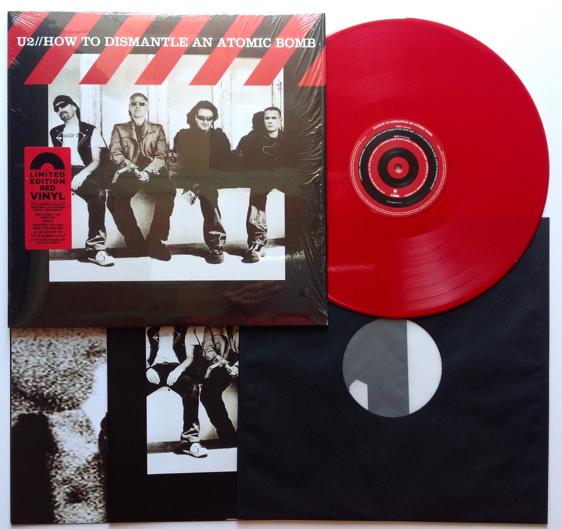 U2: How To Dismatle An Atomic Bomb Vinyl LP (Red)
