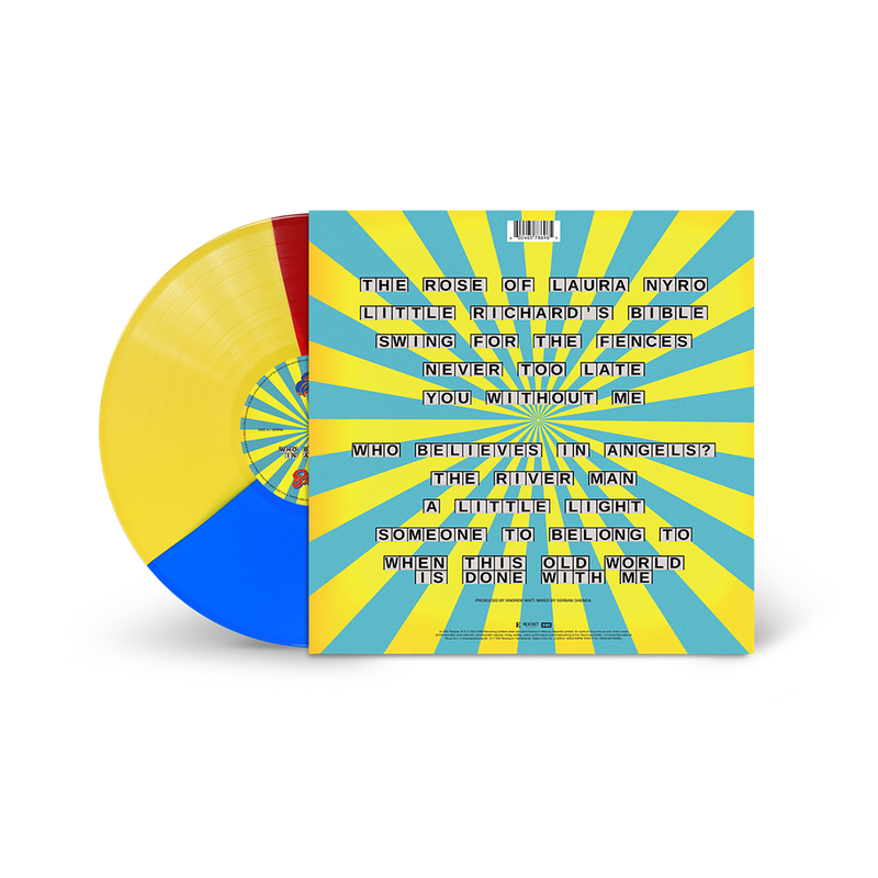 Brandi Carilile & Elton John: Who Believes In Angels Vinyl LP (Tri-Color Red, Yellow, Blue)