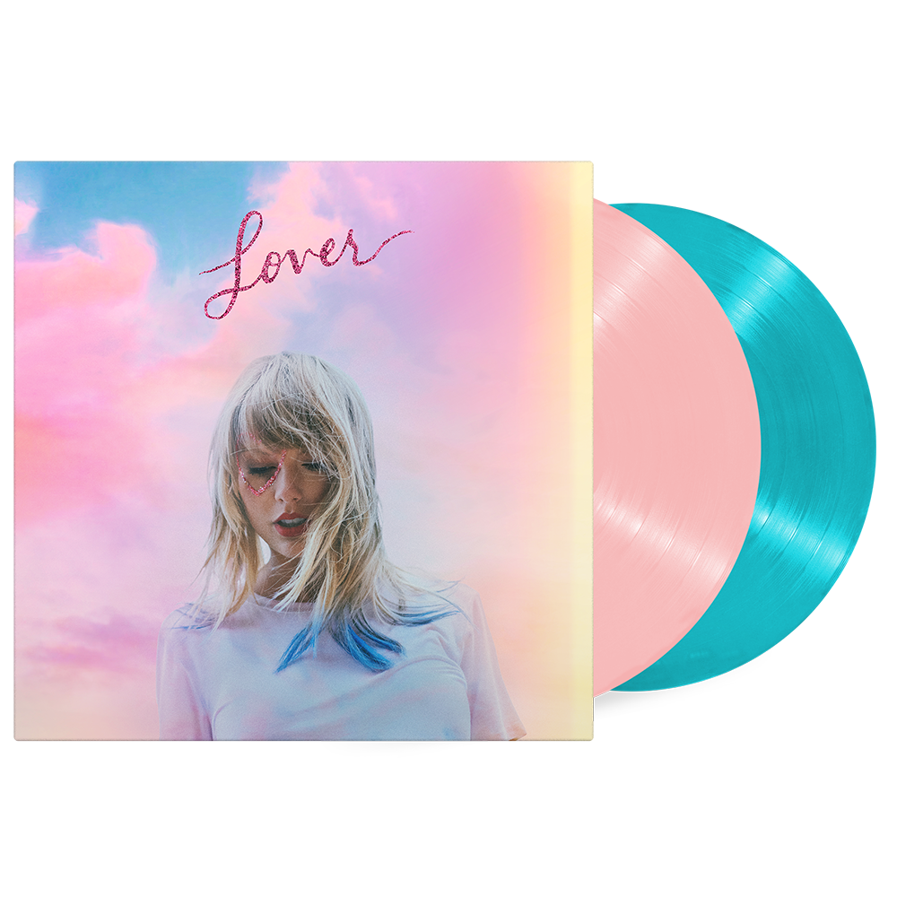 Taylor Swift: Lover Vinyl LP (Pink & Blue)