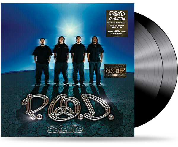 P.O.D. – Satellite – 2 x Vinyl (Blue, LP, Album + 2 more