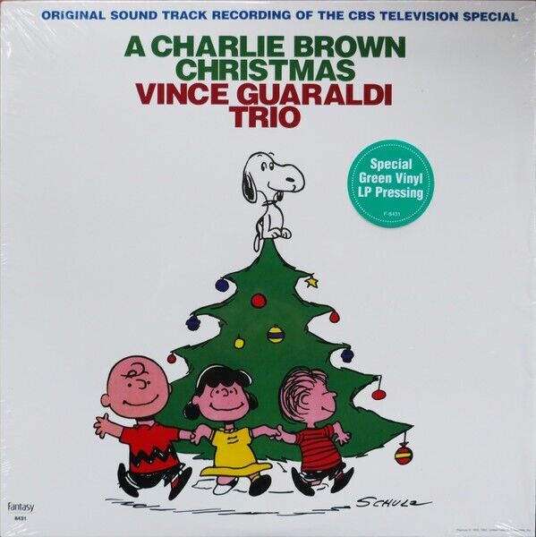Vince Guaraldi: A Charlie Brown Christmas Vinyl LP (Green)