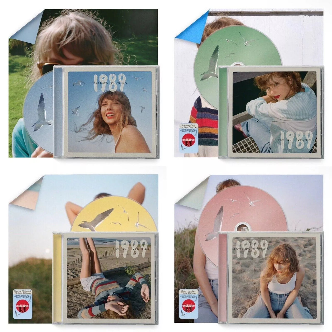 Taylor Swift: 1989 (Taylor's Version) CD Set (All 4 Colors)