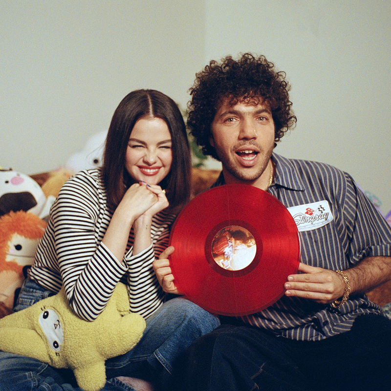 Selena Gomez & Benny Blanco: I Said I Love You First Vinyl ( Candy Cane Red)