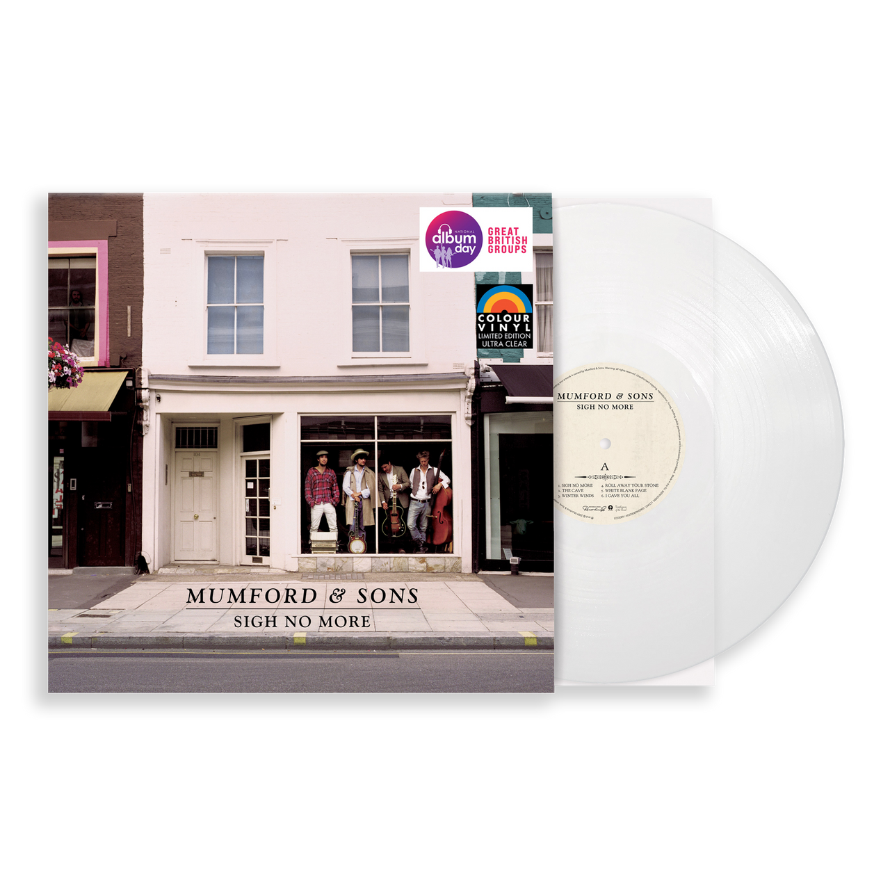 Mumford and Sons: Sigh No More Vinyl LP (Clear)