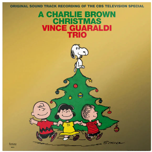 A Charlie Brown Christmas Vinyl LP (Picture Disc, Gold Foil) Guaraldi