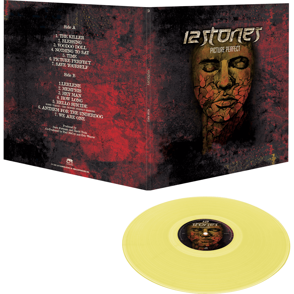 12 Stones: Picture Perfect Vinyl LP (Yellow)