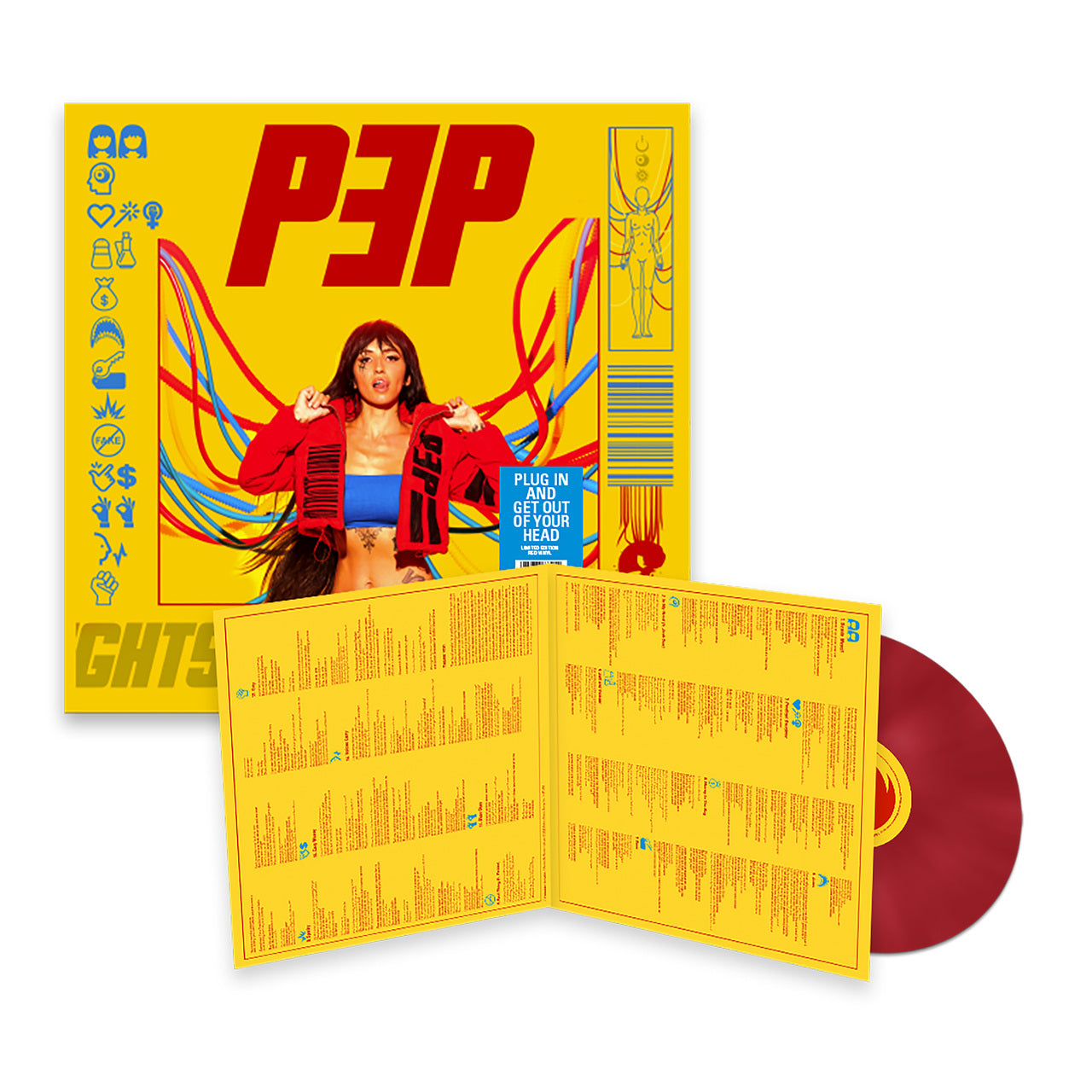 Lights: PEP Vinyl LP (Red)