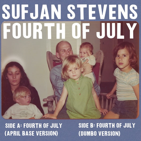 Sufjan Stevens: Fourth of July 7-Inch Single (Red, 45 RPM)