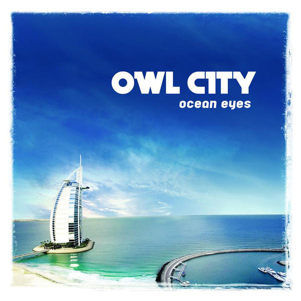 Owl City: Ocean Eyes Vinyl (Opaque White & Translucent Blue)