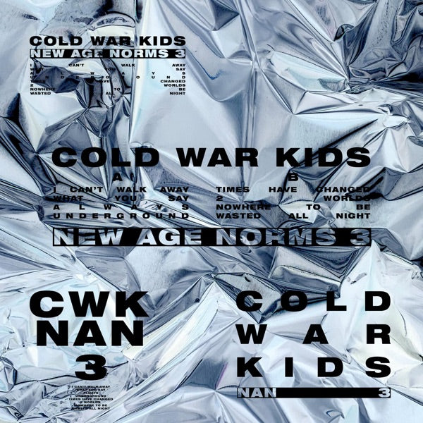 Cold War Kids: New Age Norms 3 CD