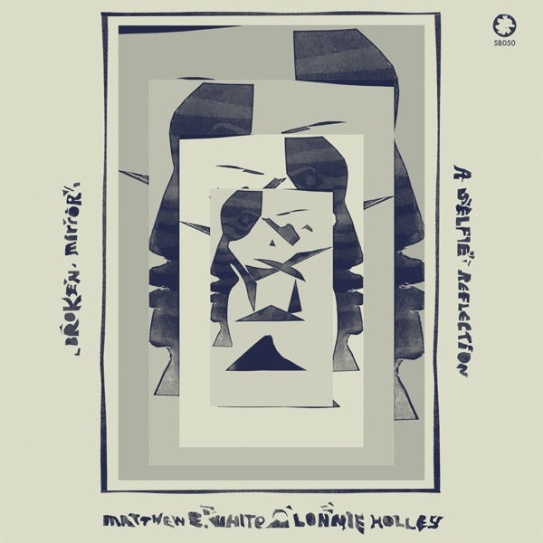 Matthew E. White: Broken Mirror - A Selfie Reflection Vinyl LP (Clear w/ Red Splatter))