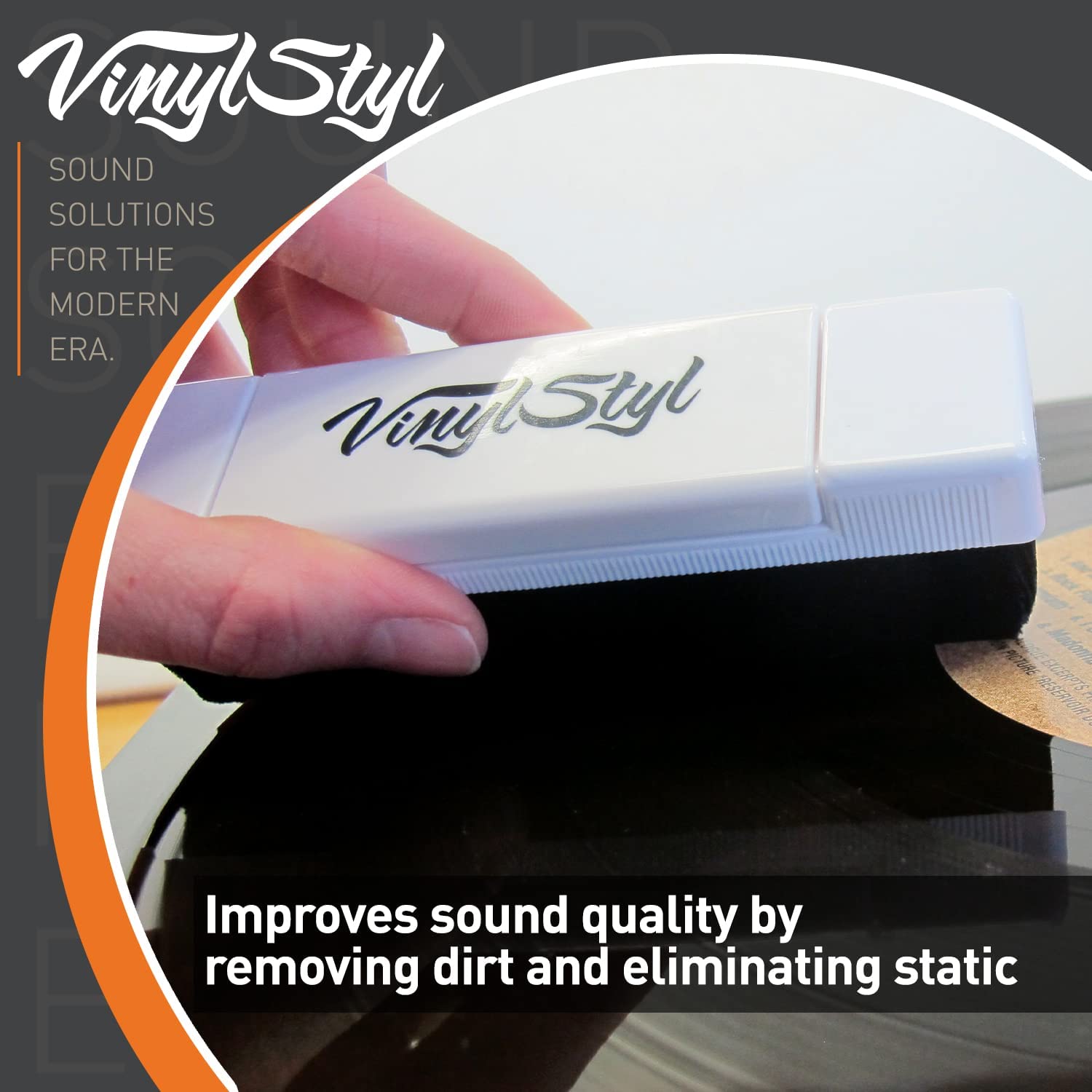 Vinyl Styl Vinyl Record Deep Cleaning System with Pad and Cleaning Fluid