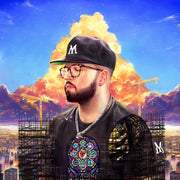 Andy Mineo: Work In Progress Vinyl LP (Orange w/ Blue Splatter)