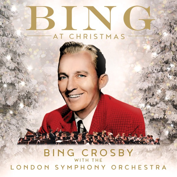 Bing Crosby: Bing At Christmas Vinyl LP (Silver Splatter)