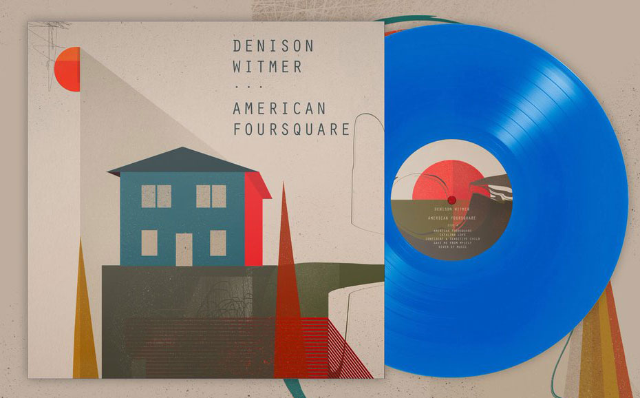 Denison Witmer: American Foursquare Vinyl LP (Blue)