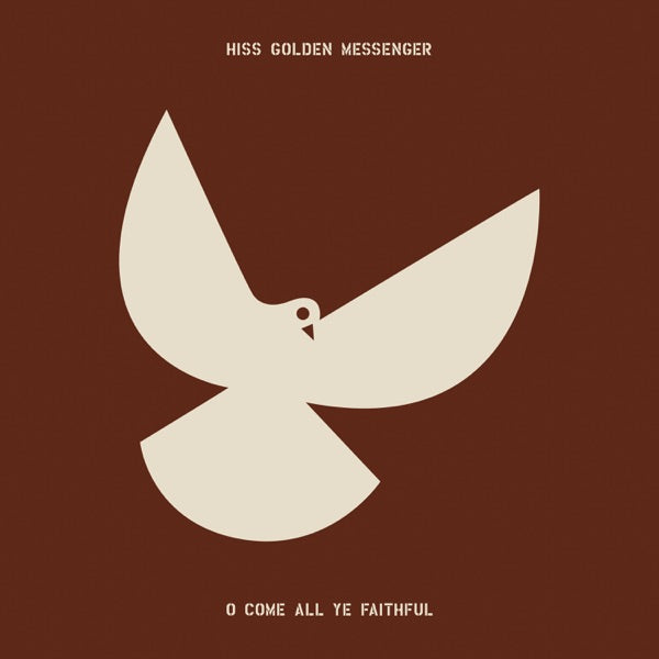Hiss Golden Messenger: O Come All Ye Faithful Vinyl LP (Bone Green Red Tri-Color Splatter) 
