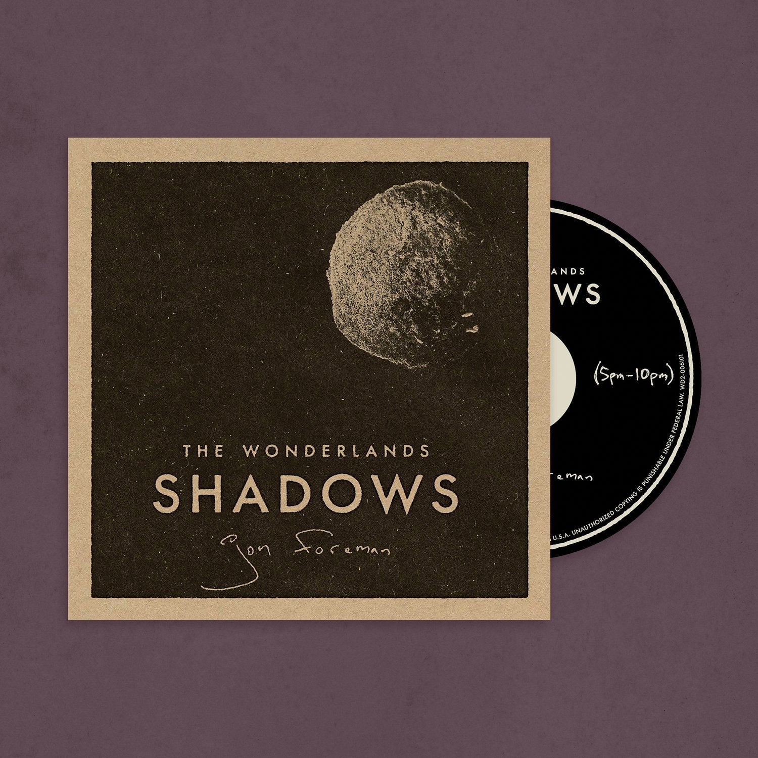 Jon Foreman: The Wonderlands - Shadows CD