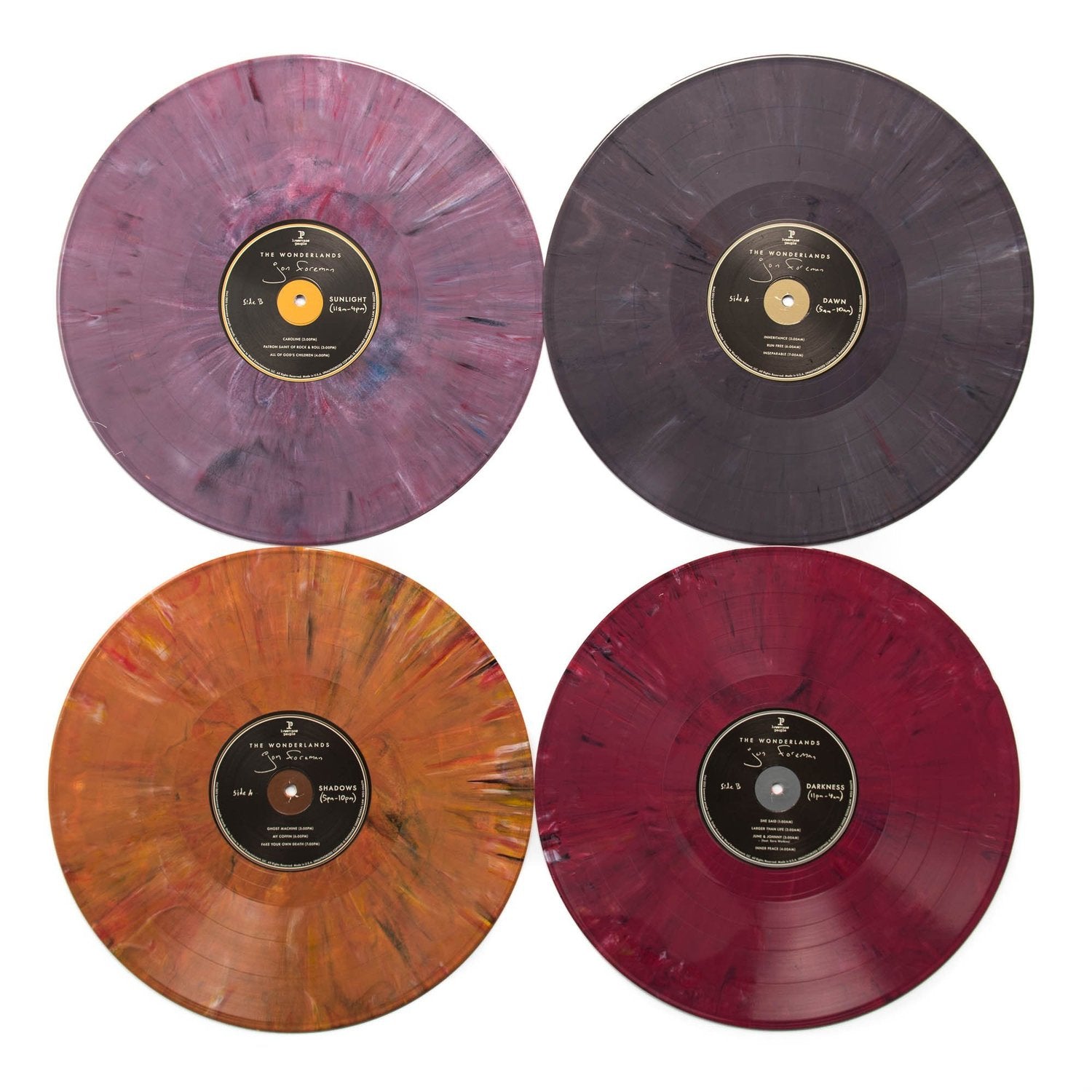 Jon Foreman: The Wonderlands Vinyl 4XLP