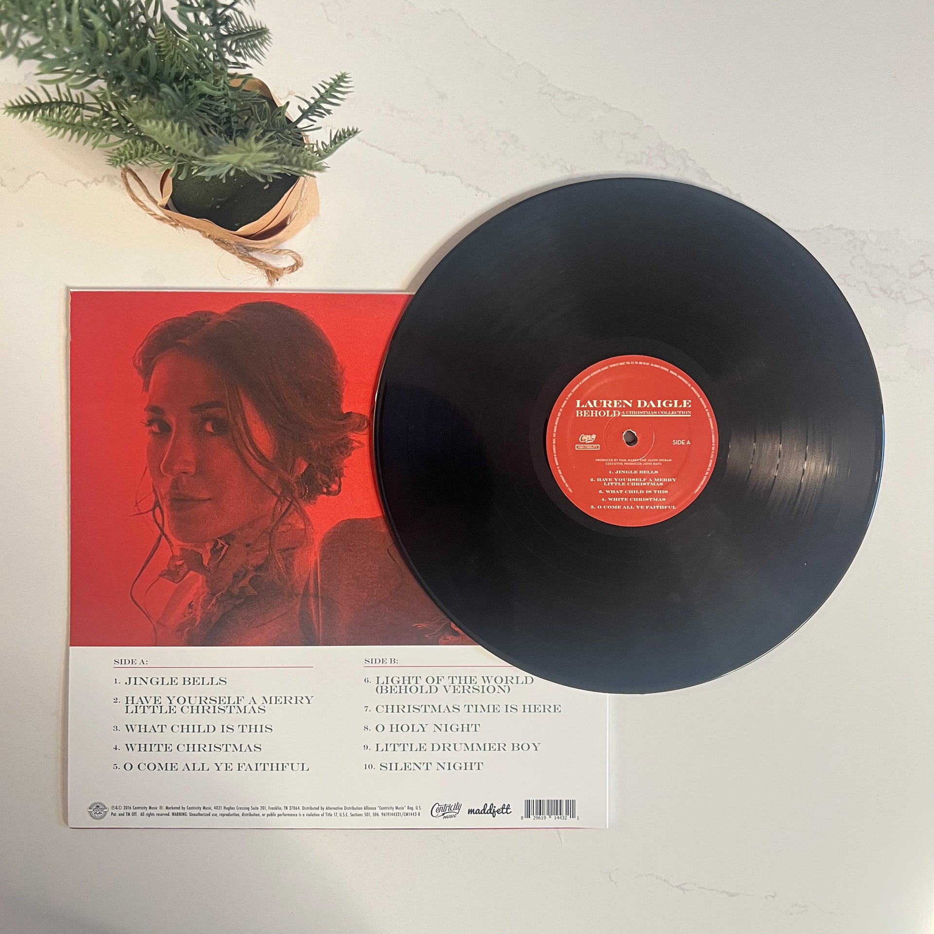 Lauren Daigle: Behold - A Christmas Collection Vinyl LP