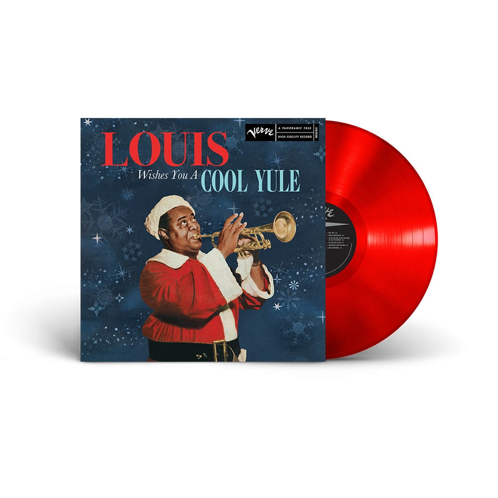 Louis Armstrong Wishes You A Cool Yule Vinyl LP (Red)