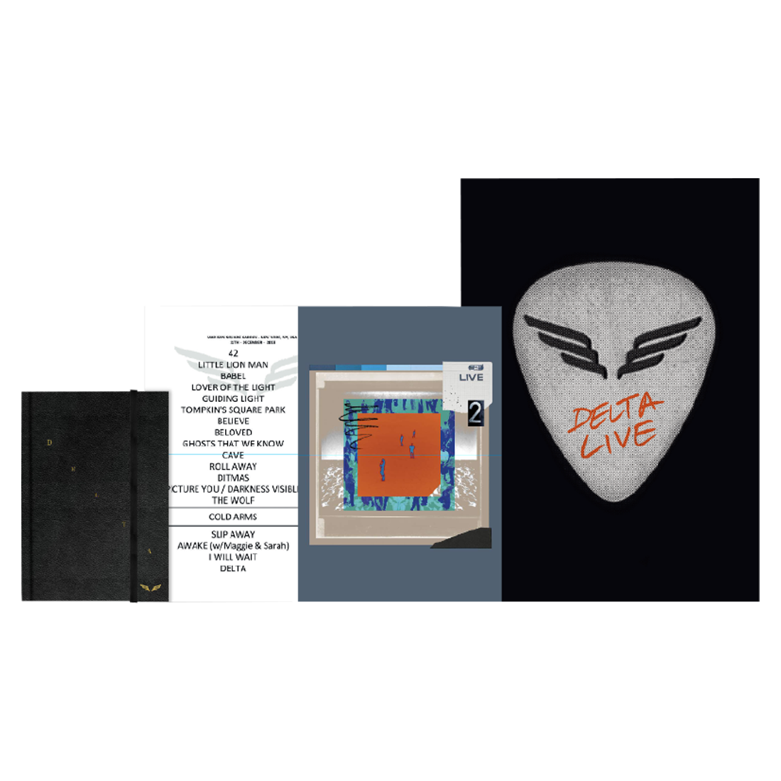 Mumford & Sons: Delta Diaries Book + CD