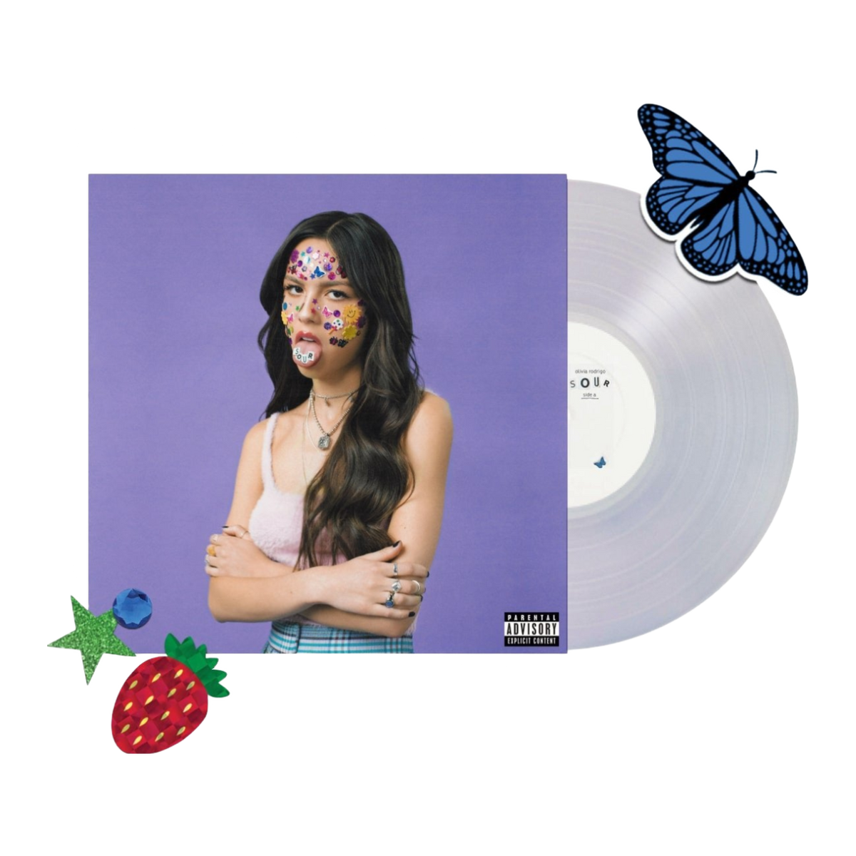 Olivia Rodrigo: Sour Vinyl LP (Crystal Vellum, Limited Edition) Olivia Rodrigo: Sour Vinyl LP (Crystal Vellum, Limited Edition)