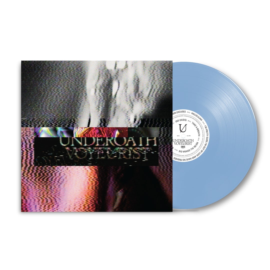 Underoath: Voyeurist Vinyl LP (Limited Edition Powder Blue))