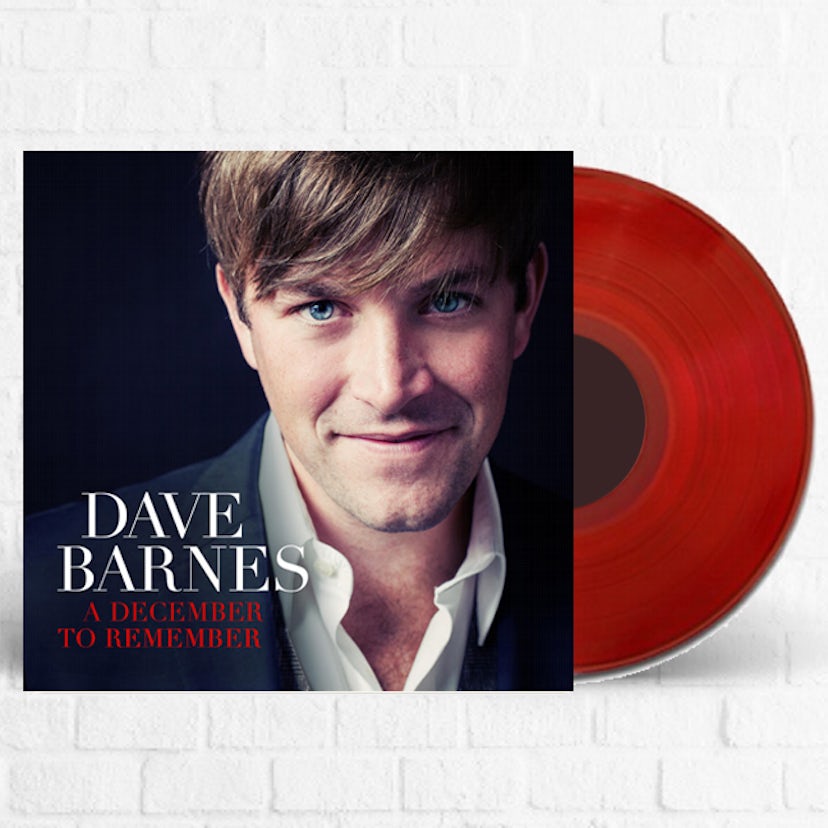 Dave Barnes: A December to Remember Vinyl LP (Red)