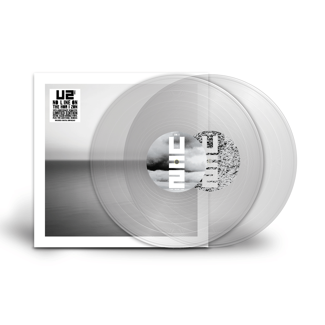U2: No Line On The Horizon Limited Edition Ultra-Clear Vinyl
