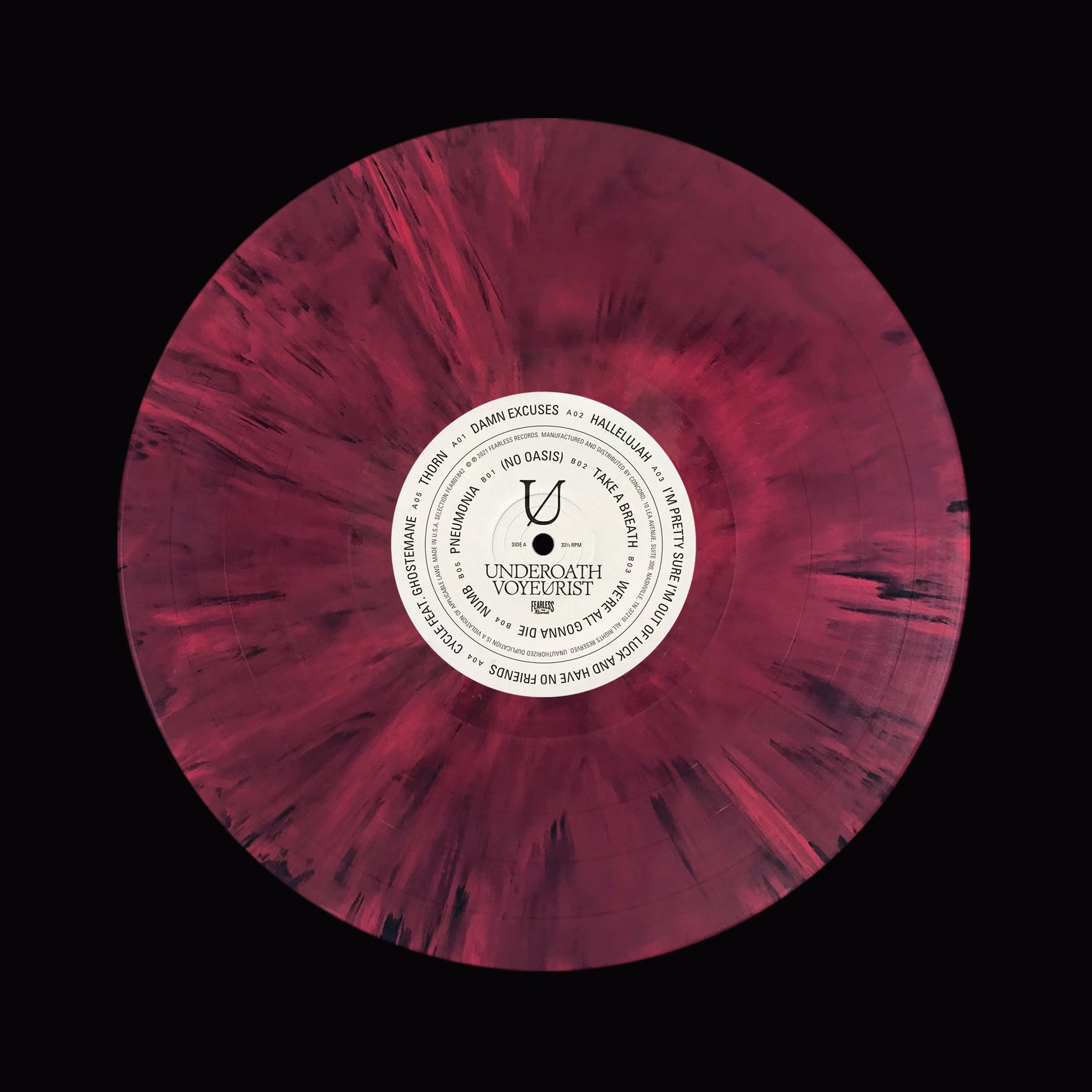 Underoath: Voyeurist Vinyl LP (Cerebellum)