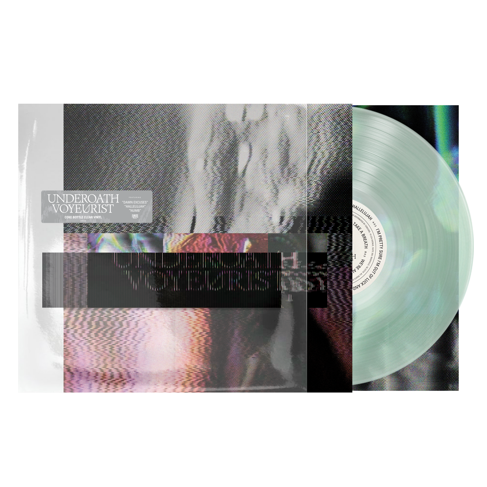 Underoath: Voyeurist Vinyl LP (Deluxe, Coke Bottle Green)