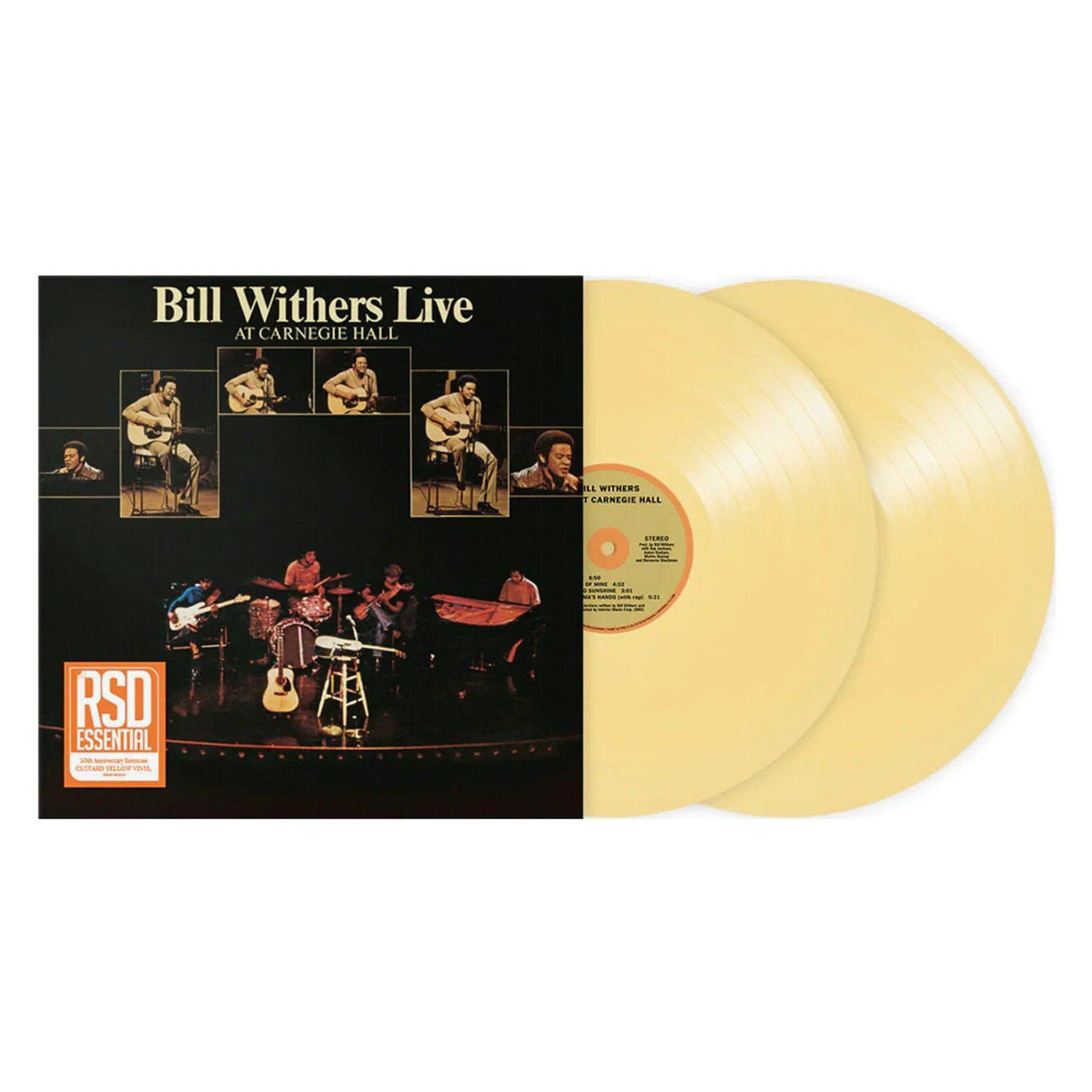 Bill Withers: Live At Carnegie Hall Vinyl LP (Custard Yellow)