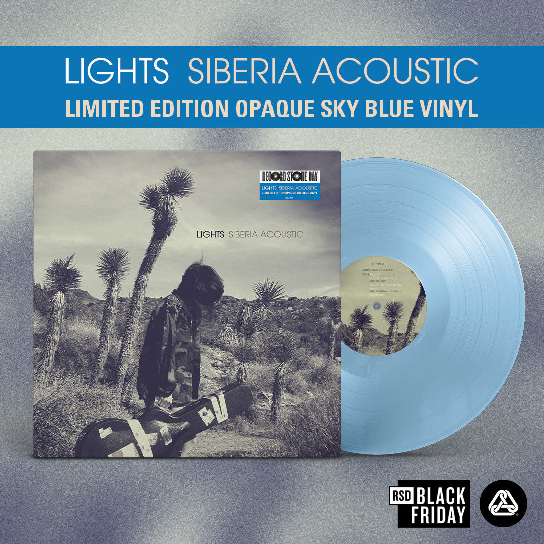 Lights: Siberia Acoustic Vinyl LP (Sky Blue)
