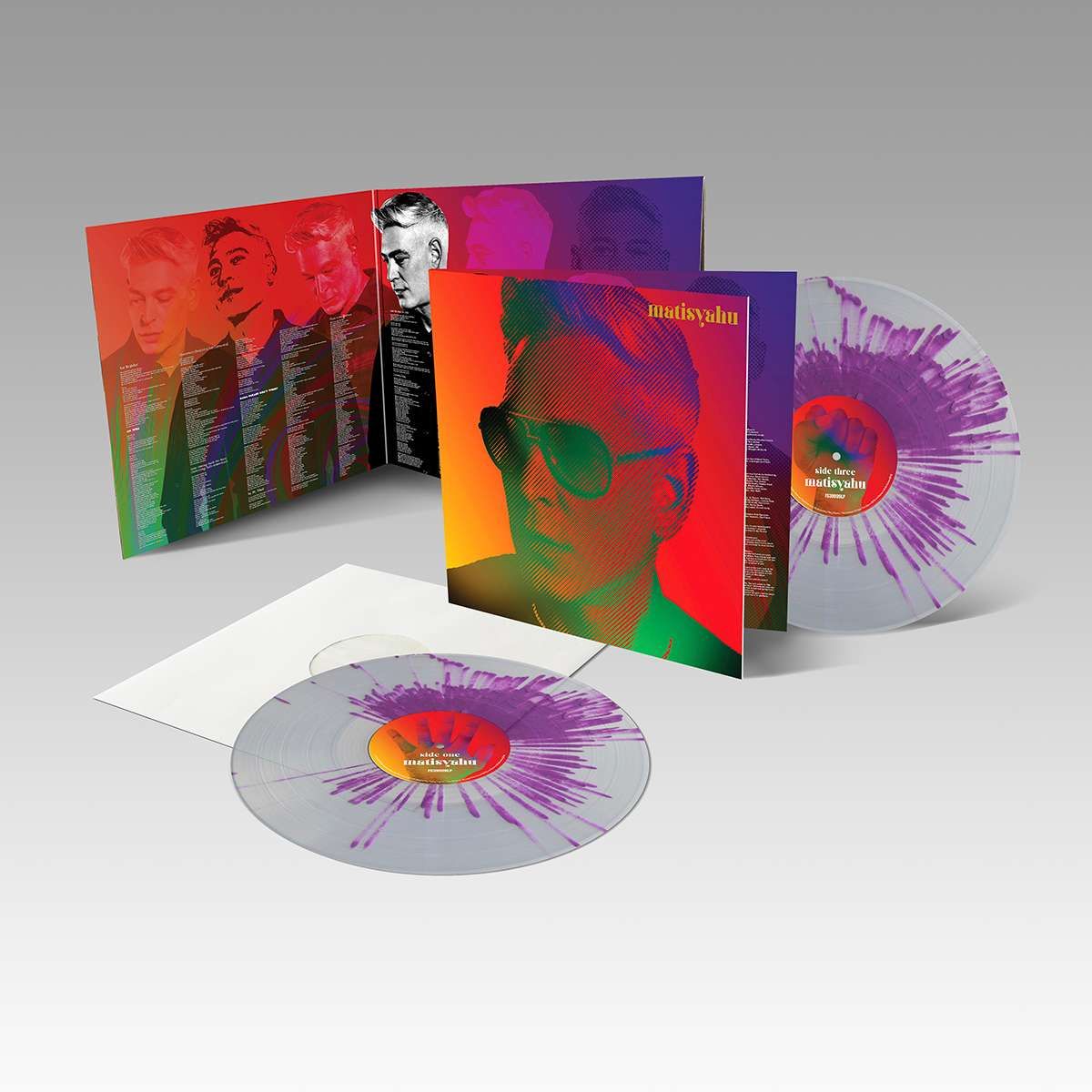 Matisyahu: Matisyahu Vinyl LP (Clear w/ Purple Splatter))