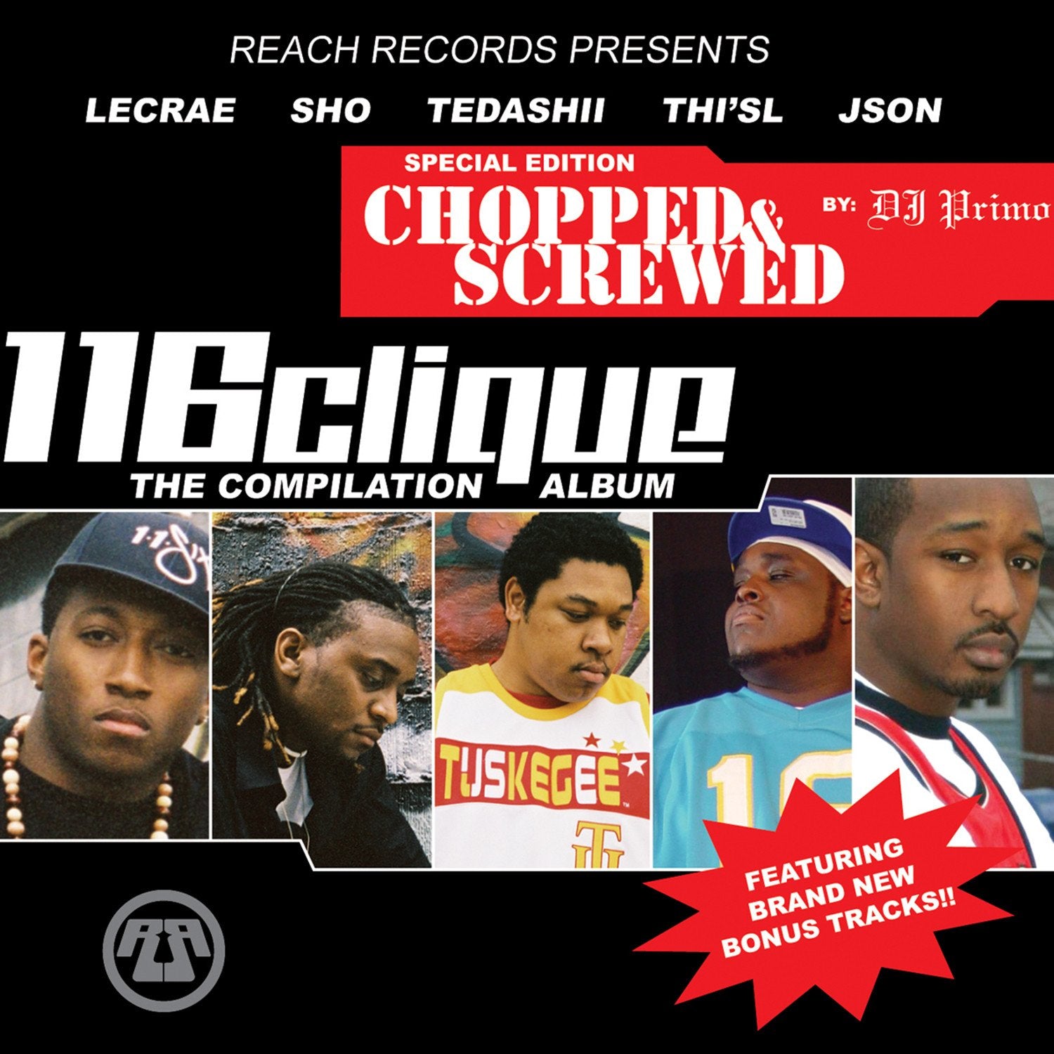 116 Clique: Compilation Chopped & Screwed CD
