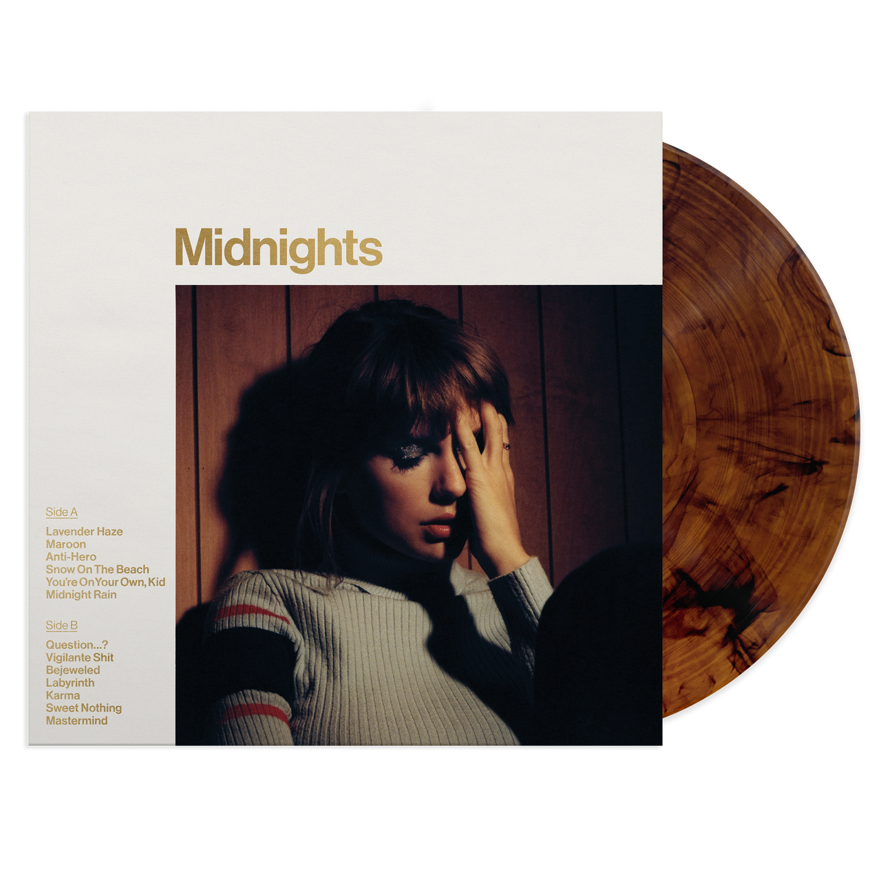 Taylor Swift: Midnights Vinyl LP (Mahogany Edition)